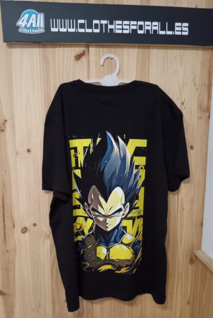 Camiseta Vegeta saiyan - Diseño Exclusivo Unisex - Imagen 2